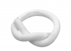 3/8 Woven Split Tube Cable Wrap - White - 1 ft