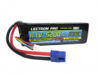 Lectron Pro 11.1V 5200mAh 100C Lipo Battery with EC3 Connector