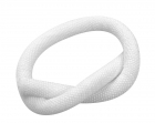 5/16 Woven Split Tube Cable Wrap - White - 1 ft